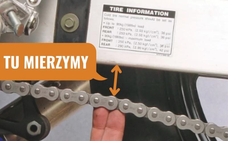 Jak sprawdzić naciąg łańcucha w motocyklu? Prosty test i właściwe ustawienie