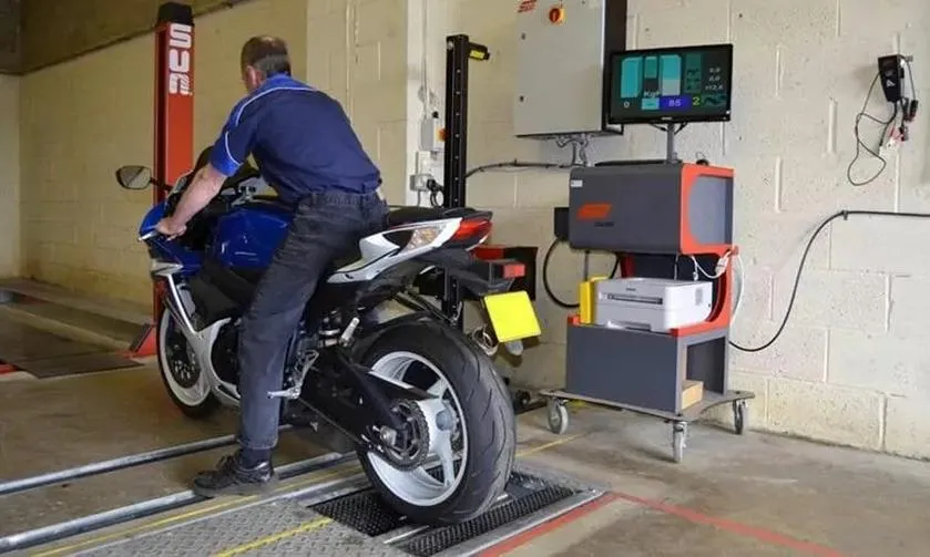 Elementy przeglądu motocykla