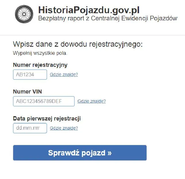 Sprawdzenie prawa jazdy