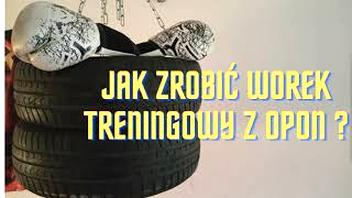 Worek bokserski z opon